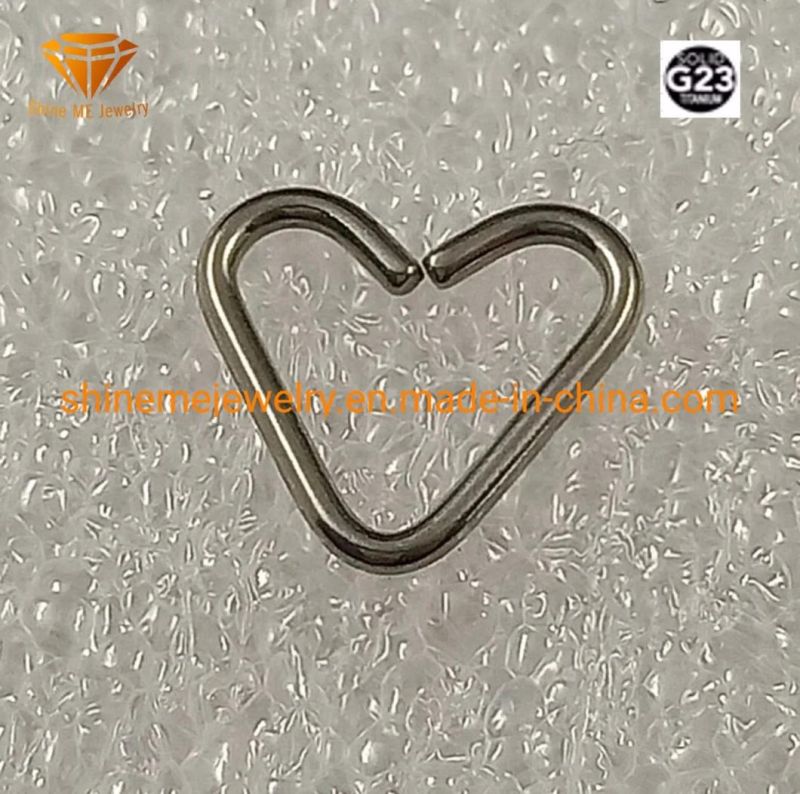 Titanium Body Jewelry G23 Titanium Body Piercing Triangle Tp1965