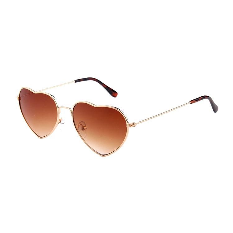 Heart Shape Metal Children Sunglass
