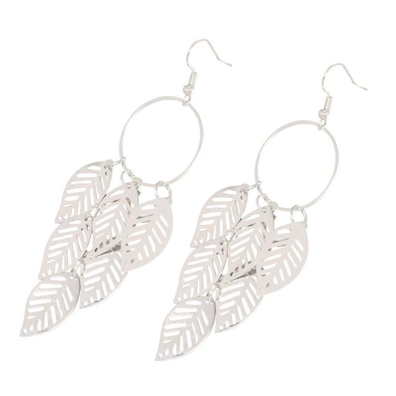 Wholesale Jewelry Drop Earring with Leaves