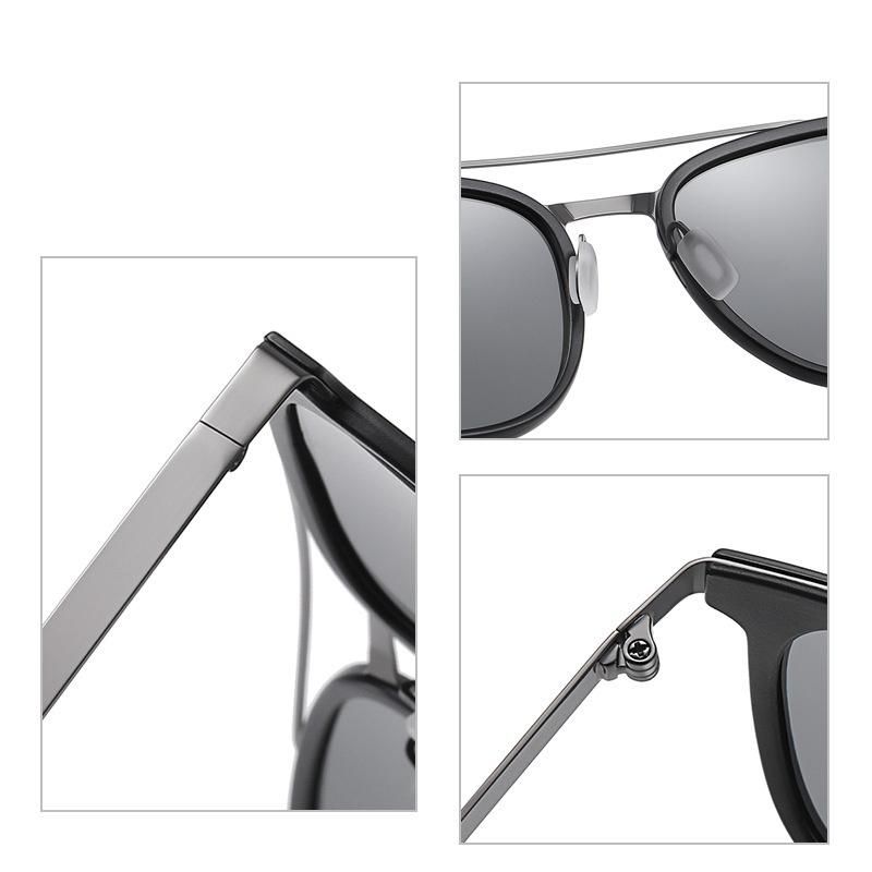 Tac Polarized Classic Metal Tr90 Frame Fashion Women Men Sunglasses 3356