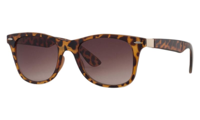 Classic Tortoiseshell Frame Fashion PC Injection Sunglasses