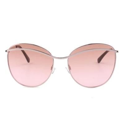 2018 Cat Eye Fashionable Metal Sunglasses