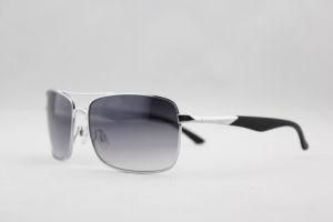 Fashion Style Metal Plastic Men Sport Sunglasses with UV400 (14128)
