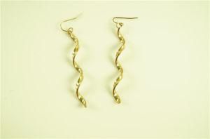 Simple spiral Iron Earring