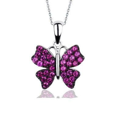 925 Sterling Silver Pendants CZ Pendants Jewelry Fashion Charms Butterfly Pendants Wholesale Jewelry