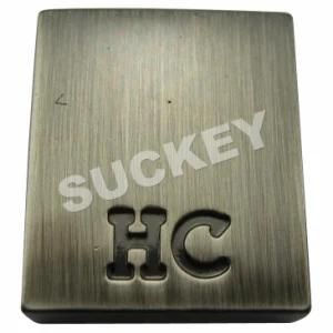 Metal Label with Engraved Logo (HT0569)
