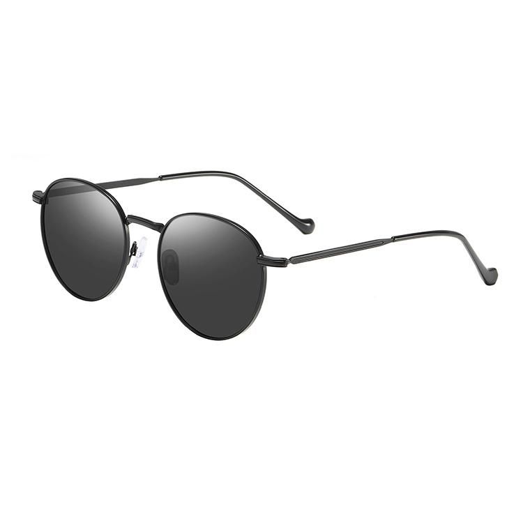 2019 Fashionable Round Shape Metal Sunglasses for Ready Made Goods