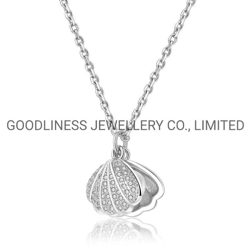 925 Sterling Silver Pearl Pendant Necklace Fine Jewelry
