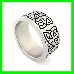 Stainless Steel Celtic Ring Jewelry (TPCR101B)