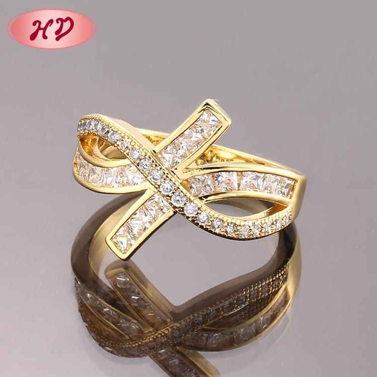 Fashion Wedding Engagement Jewelry 18K Gold Plated Silver Stainless Steel Man Finger Rings Design