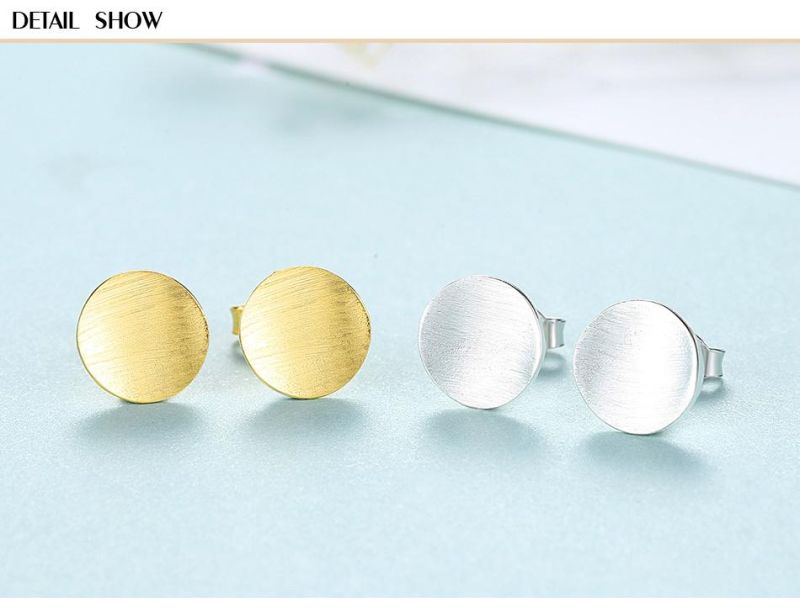 Charming Gold 925 Sterling Silver Mini Ear Studs