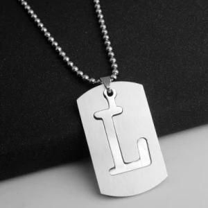 Jewellery Imitation Gift Letter Stainless Steel Fashion Jewelry Necklace