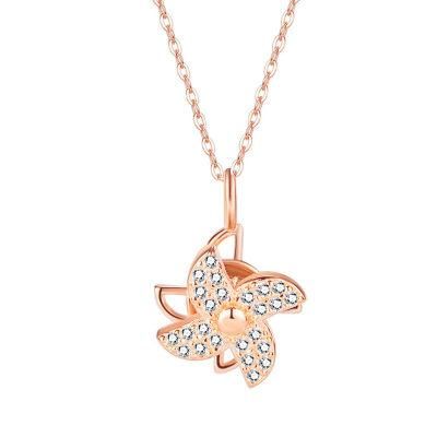 Hot Selling 925 Sterling Silver CZ Women Girl Pendant Jewelry