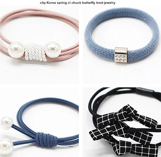 12PS/Set Hair Ring Colorful Rubber Band Sweet Head Rope