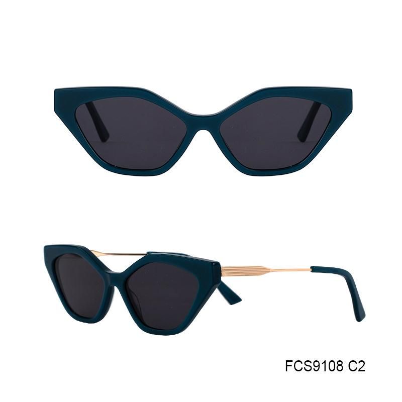 Nice Quality Hand-Make Sunglasses for Lady with Eco Friendly Acetate