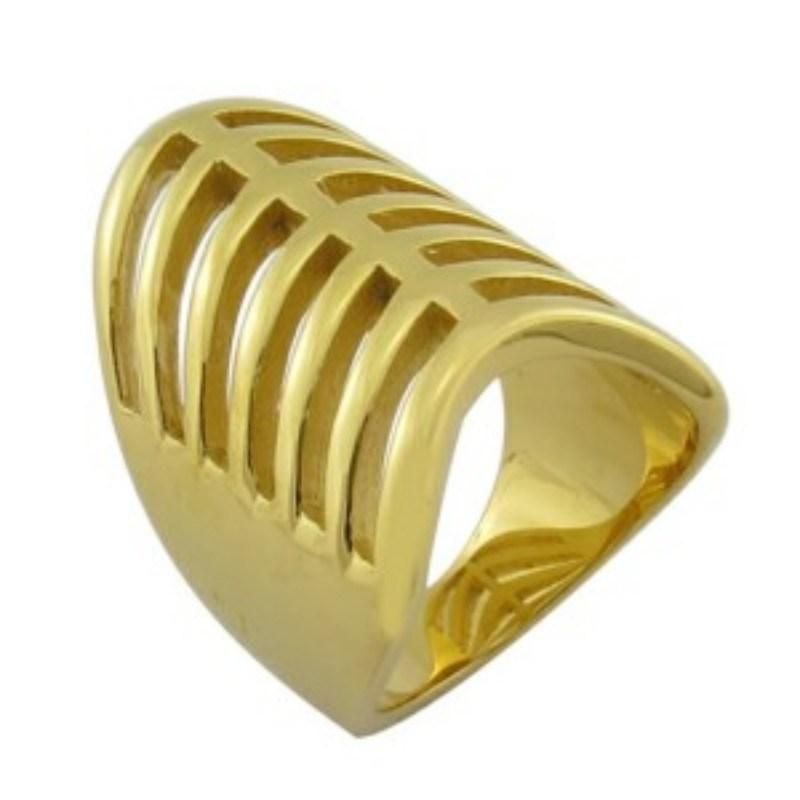 Gold Jewelry Golden Ring Stainless Steel Ring