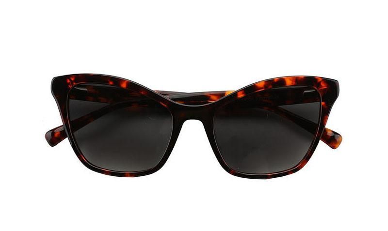 Unique Design Ladies Wholesale Cat Eye Acetate Spring Hinged Red Orange Thick Ideal Sunglasses