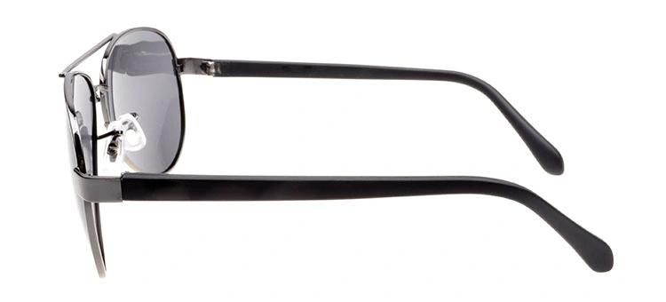 2018 Classical UV400 Smoke Metal Sunglasses