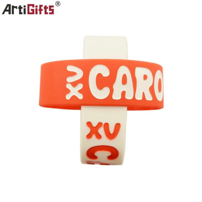 Custom Sports PVC Silicon Rubber Bracelet Bracelet for Promotional Gift