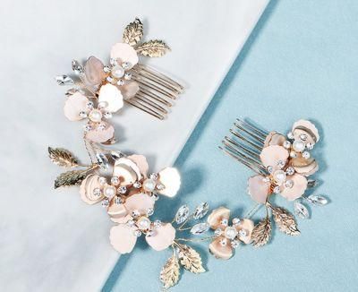 Bridal Wedding Crystal Hair Vines Headpiece Hair Comb for Brides