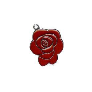 Metal Flower Shaped Small Pendant (PD041)