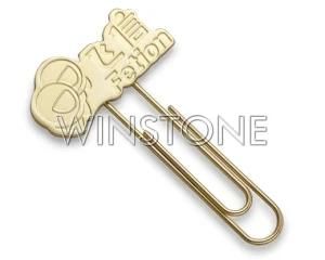 Gold Color Plating Book Clip