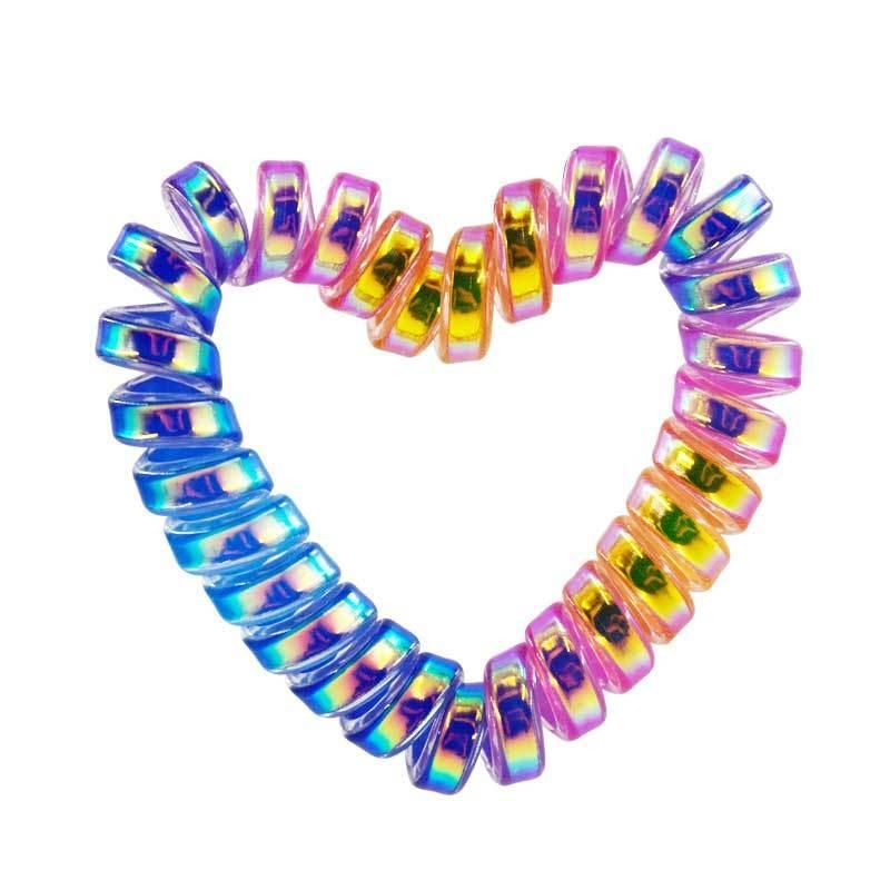 Heart-Shaped Telephone Line Hair Ring Special-Shaped Telephone Line Hair Band