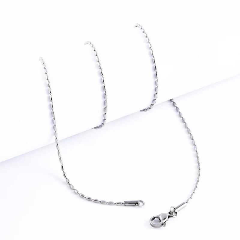 Pendant Chain Necklace Stainless Steel Jewelry Chain Bracelet Anklet Fashion Accessories Lady Jewelry