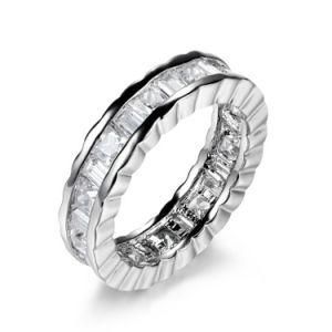 New Top Quality 925 Sterling Silver Wedding Band Ring