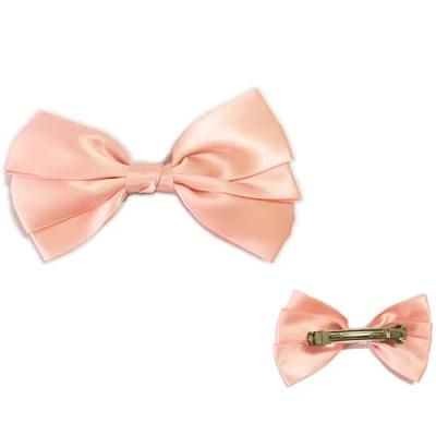 Beautiful Fashion Pink Bow Shaped Hair Ornament