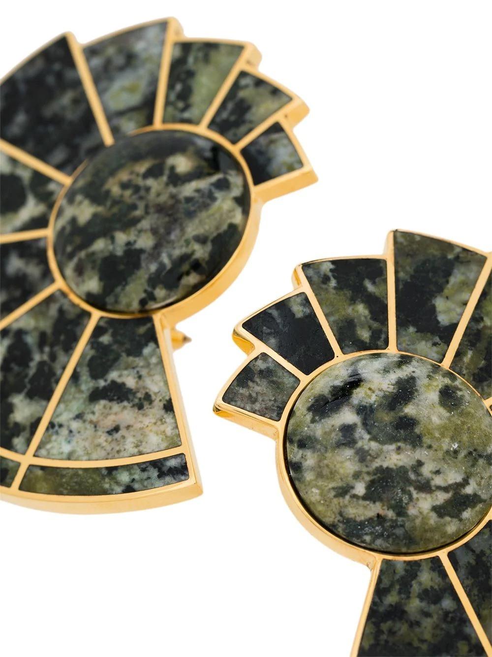 Fashion Personality Snake Dragon Jade Earrings Jewelry
