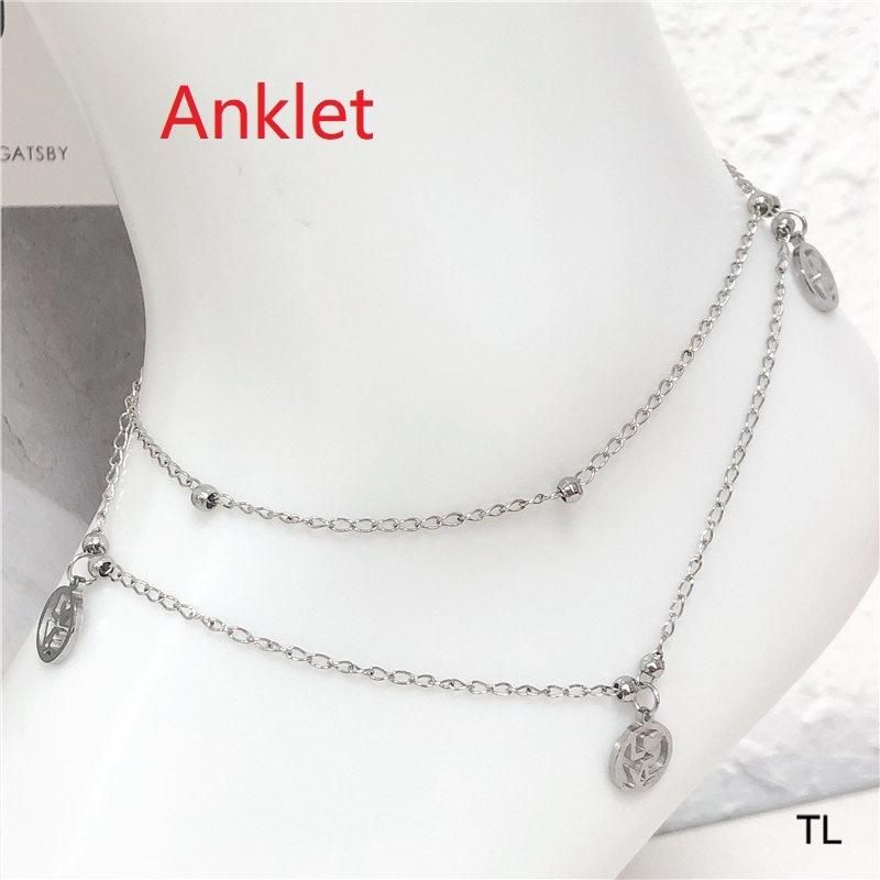 Fashion Jewelry Anklet, Stainless Steel Jewelry Gold Ankle Chain