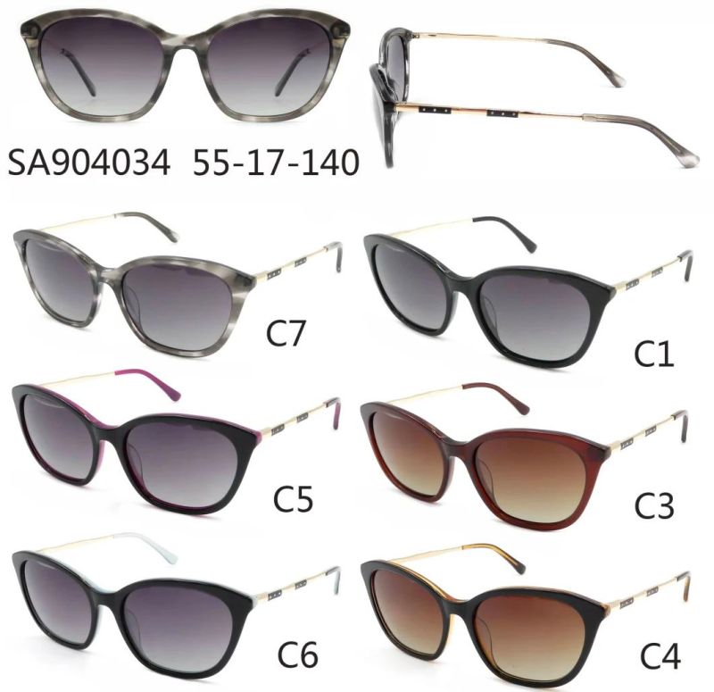 2020 Hot Sale Fashion Acetate Sunglasses in Stock