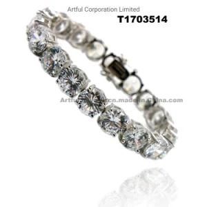 New Design Rhodium Plating Silver Bracelet Fashion Jewelry Fashion Bracelet