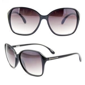 Polarized Fashion Lady Sunglasses with Brown Gradient Lenses