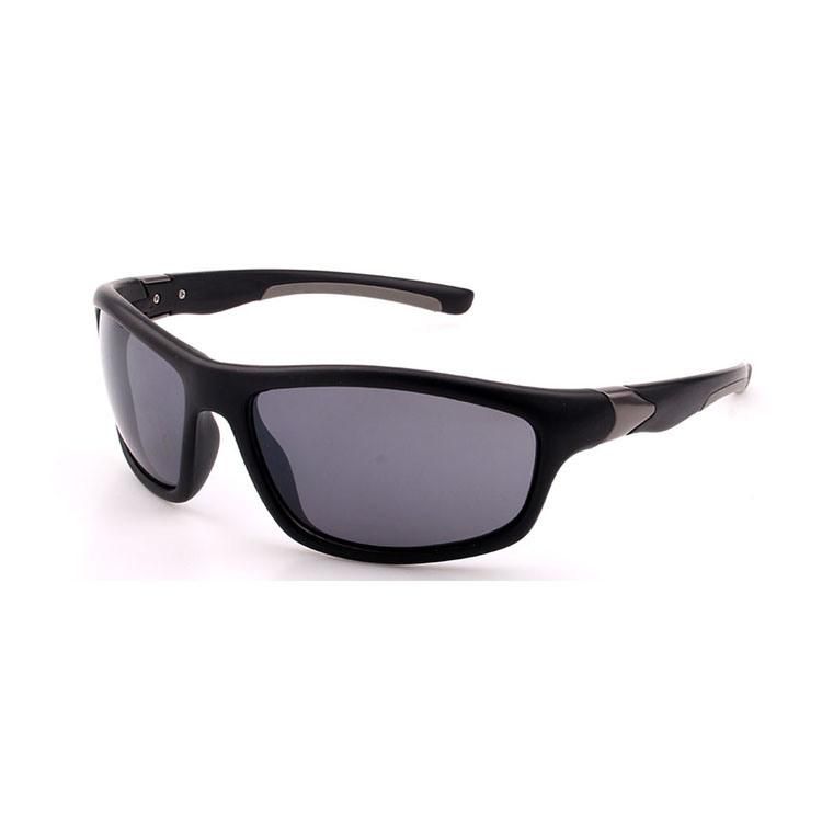 2018 New Product Sports Sunglasses with Metal Decoration