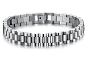 Men Bracelet 10mm Width Chunky Chain Bracelets Bangles Stainless Steel Male Jewelry Gift