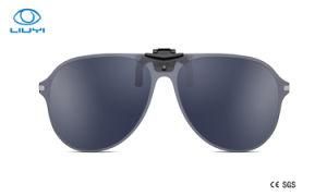 Newest Factory Polarized Clip on Sunglasses with Tac UV 400 Protection Lens for Man or Woman J3191-C1