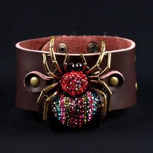 2016 Newest Handmade Fashion Leather Bracelet Mens Leather Bracelet