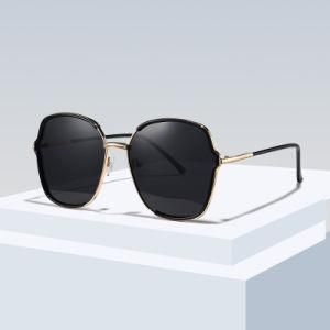 Trendy Metal Sunglasses with Special Temples
