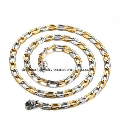 2017 Fashion Multi Mix Chains Gold Colorful Cable Chain