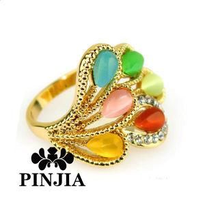 Colorful Opal Ring Fashion Jewelry