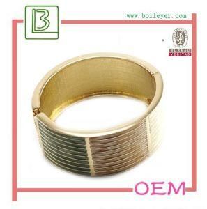 Enamel Metal Bangle and Bracelet