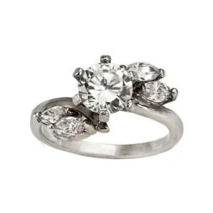 Fashionable Jewelry/Jewellery Shining Rhinestone Finger Ring (CR9V263)