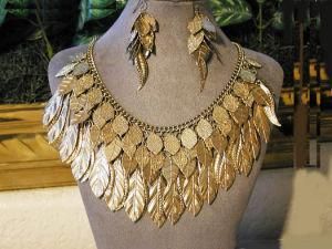 New Handmade Metal Necklace /Gold Plated Jewelry (MJ63-10)