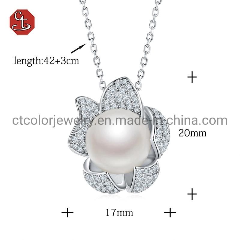 2021 Sweet Girls Elegant Pearl Necklace for Women Students Fashion Party Exquisite Pearl Jewelry Gifts