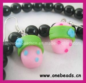 Fashion Polymer Clay Earring Jewelry (PXH-1009)