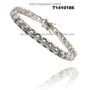 Hot Sale Silver Bracelet with High Quality CZ