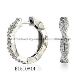 New Design Sterling Silver Jewelry Huggie Earring