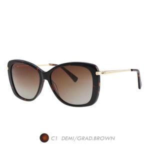 Acetate&Nylon Polarized Sunglasses, Vintage Fashion Butterfly Frame A19008-01